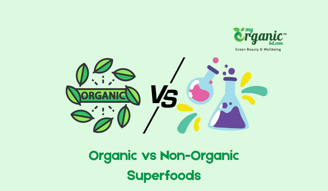 Healthy Organic vs Non-Organic Superfoods: What is the difference?