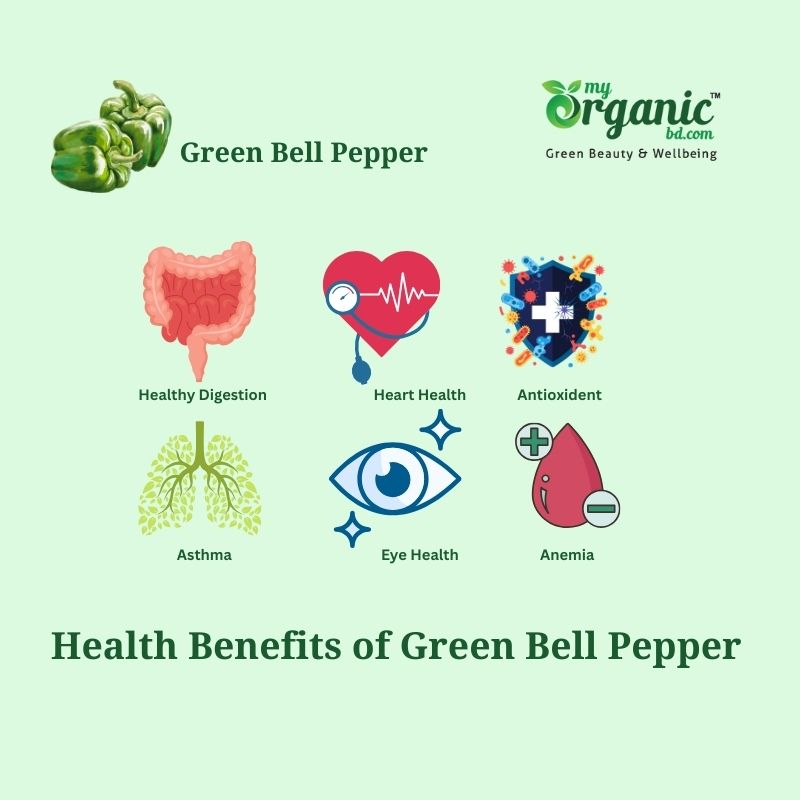 The Gifts Inside Green Bell Peppers: Nutrition, Health Benefits & More 5 Health Benefits Of Super Vegetable Green Bell Peppers
