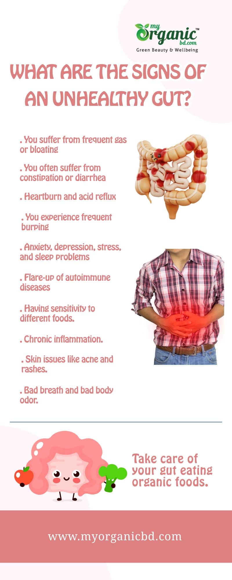 Best Diet for Gut health : Foods & Supplements to Improve Your Gut 5 What Are The Signs Of An Unhealthy Gut?