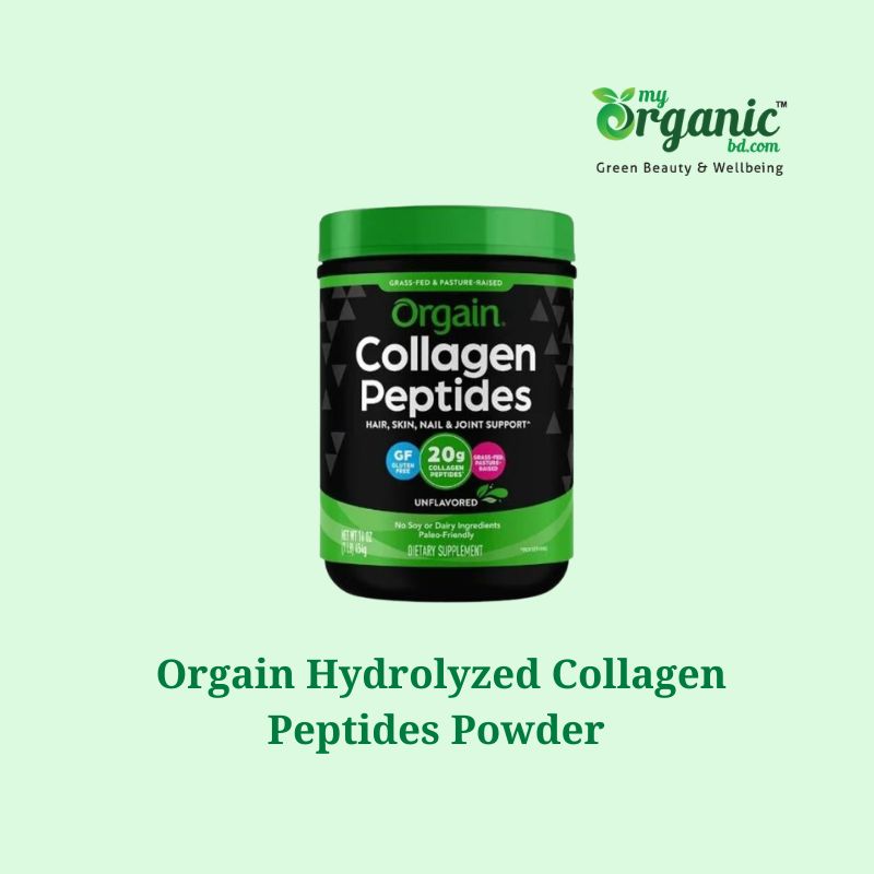 Best Organic Collagen Supplements For Shakes – Orgain Hydrolyzed Collagen Peptides Powder 