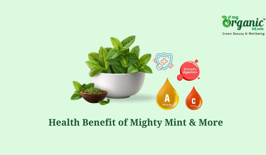 Mint Nutrients, Health benefits, Uses